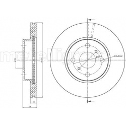 stabdžių diskas (1vnt)
                                METELLI                                                23-0439, METE