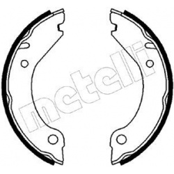 stabdžių trinkelių komplektas, stovėjimo stabdis
                                METELLI                                 