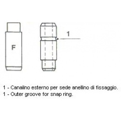 vožtuvų kreiptuvai Standard
METELLI 01-1669,