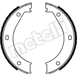 stabdžių trinkelių komplektas, stovėjimo stabdis
                                METELLI                                 