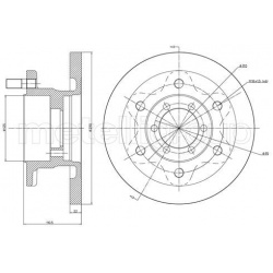 stabdžių diskas (1vnt)
                                METELLI                                                23-0481, METE