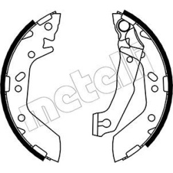stabdžių trinkelių komplektas
                                METELLI                                                53-01