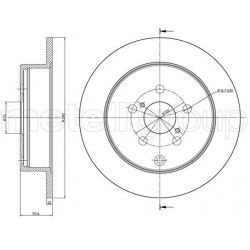 stabdžių diskas (1vnt)
                                METELLI                                                23-1010C, MET