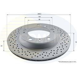 stabdžių diskas (1vnt) Comline
                                ADC2906V, COMLINE, ADC2906V, auto detalė