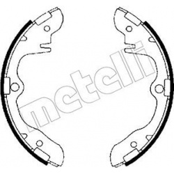 stabdžių trinkelių komplektas
                                METELLI                                                53-01