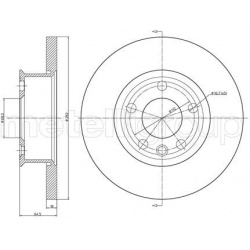 stabdžių diskas (1vnt)
                                METELLI                                                23-0427, METE