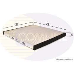 filtras, salono oras
                                COMLINE                                                EKF312, COMLINE, 