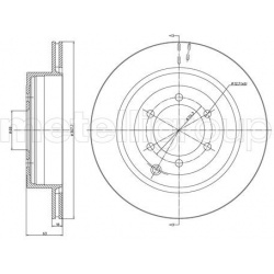 stabdžių diskas (1vnt)
                                METELLI                                                23-1348C, MET