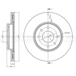 stabdžių diskas (1vnt)
                                METELLI                                                23-0231C, MET