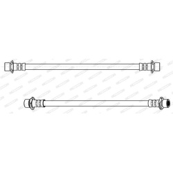 stabdžių žarnelė
                                FERODO                                                FHY2813, FERODO, F