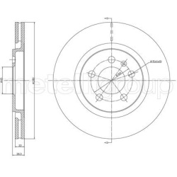 stabdžių diskas (1vnt)
                                METELLI                                                23-0242, METE