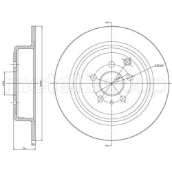 stabdžių diskas (1vnt)
                                METELLI                                                23-0337, METE