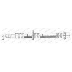 stabdžių žarnelė
                                FERODO                                                FHY3243, FERODO, F