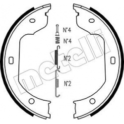 stabdžių trinkelių komplektas, stovėjimo stabdis
                                METELLI                                 