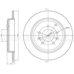 stabdžių diskas (1vnt)
                                METELLI                                                23-0303, METE