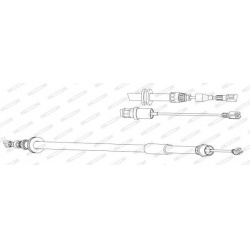 trosas, stovėjimo stabdys
                                FERODO                                                FHB433021, F