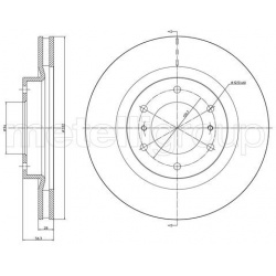 stabdžių diskas (1vnt)
METELLI 23-1662C, MET