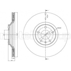 stabdžių diskas (1vnt)
                                METELLI                                                23-0866C, MET