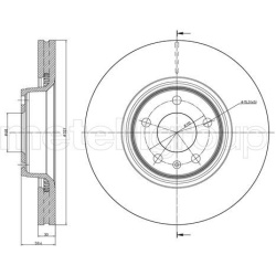 stabdžių diskas (1vnt)
                                METELLI                                                23-0916C, MET