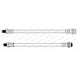 stabdžių žarnelė
                                FERODO                                                FHY2711, FERODO, F