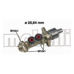 pagrindinis cilindras, stabdžiai
METELLI 05-0