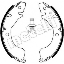 stabdžių trinkelių komplektas
                                METELLI                                                53-02