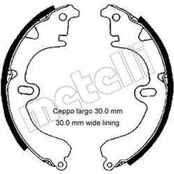 stabdžių trinkelių komplektas
                                METELLI                                                53-04