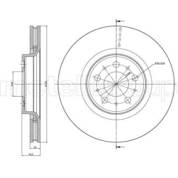 stabdžių diskas (1vnt)
                                METELLI                                                23-0846C, MET