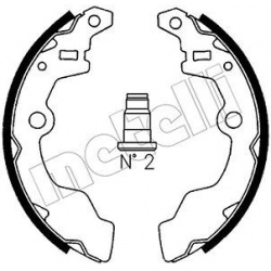 stabdžių trinkelių komplektas
                                METELLI                                                53-03