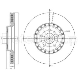 stabdžių diskas (1vnt)
                                METELLI                                                23-0974C, MET