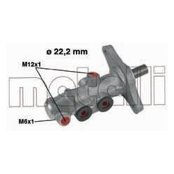 pagrindinis cilindras, stabdžiai
METELLI 05-0