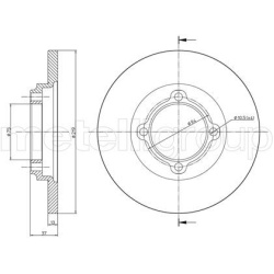 stabdžių diskas (1vnt)
                                METELLI                                                23-0536, METE