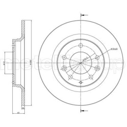 stabdžių diskas (1vnt)
                                METELLI                                                23-0622C, MET