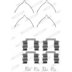 priedų komplektas, diskinių stabdžių trinkelės PREMIER
                                FERODO                           