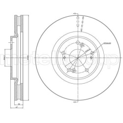 stabdžių diskas (1vnt)
                                METELLI                                                23-1325C, MET