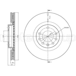 stabdžių diskas (1vnt)
METELLI 23-0860C, MET