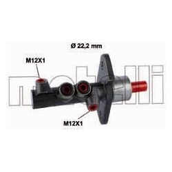 pagrindinis cilindras, stabdžiai
METELLI 05-0374, METELLI, 05