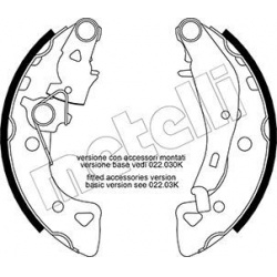 stabdžių trinkelių komplektas
                                METELLI                                                53-00