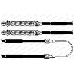 trosas, stovėjimo stabdys
                                FERODO                                                FHB432044, F