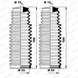 MOOG                                                K150158, MOOG, K150158, auto detalė