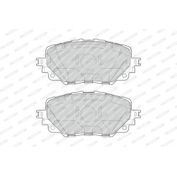 stabdžių trinkelių rinkinys, diskinis stabdys PREMIER ECO FRICTION
                                FERODO                 
