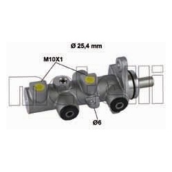 pagrindinis cilindras, stabdžiai
                                METELLI                                                05-0