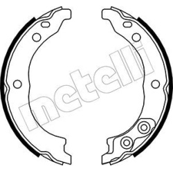 stabdžių trinkelių komplektas, stovėjimo stabdis
                                METELLI                                5