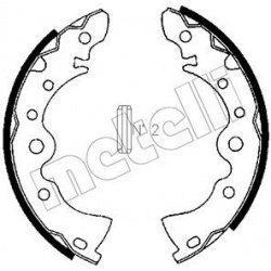 stabdžių trinkelių komplektas
                                METELLI                                53-0605, METELLI, 53-