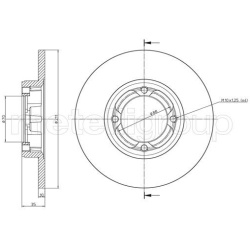 stabdžių diskas (1vnt)
                                METELLI                                                23-1048C, MET