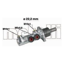 pagrindinis cilindras, stabdžiai
                                METELLI                                                05-0