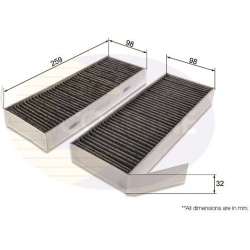 Filtras salono
                                COMLINE                                EKF370A-2, COMLINE, EKF370A-2, auto det