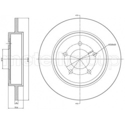 stabdžių diskas (1vnt)
METELLI 23-1170C, MET