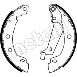 stabdžių trinkelių komplektas
                                METELLI                                                53-03