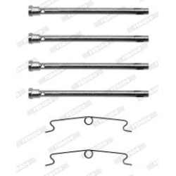 priedų komplektas, diskinių stabdžių trinkelės PREMIER
                                FERODO                           